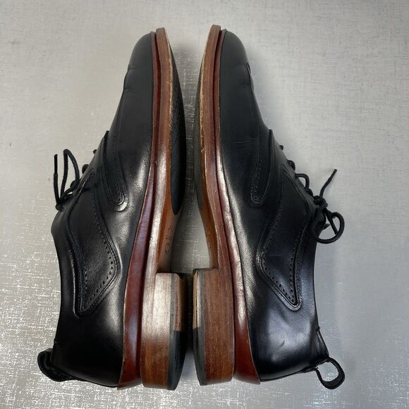 Cole Haan Men\'s 8.5 M Black Leather Washington Grand 2.0 Oxford Shoes C28182 main image 11